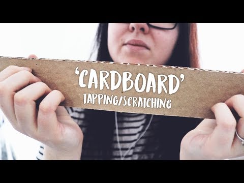 ASMR Tapping & Scratching On Cardboard *tingly*