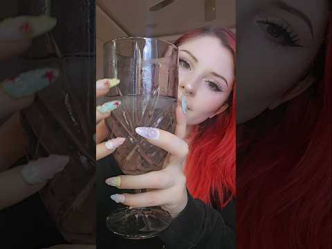 💎💎 crystal glass tapping/scratching ASMR #asmr