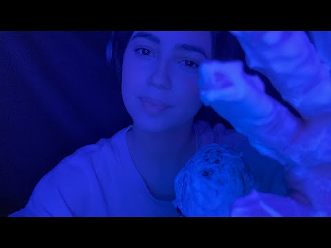 ASMR | SHAVING CREAM ON MIC & YOU | BRUSH | (TINGLY)🤍