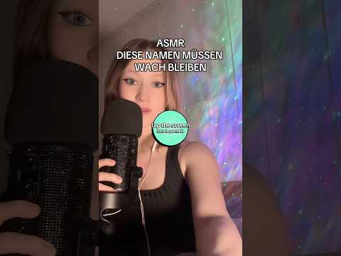 Ist dein name dabei? #fabricscratching #mouthwhisper #asmr #pov