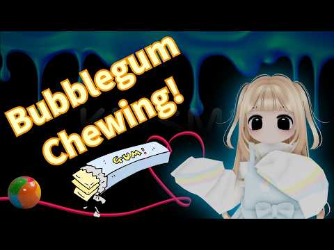 Roblox ASMR - Bubblegum Chewing | Tingly Mouth Sounds