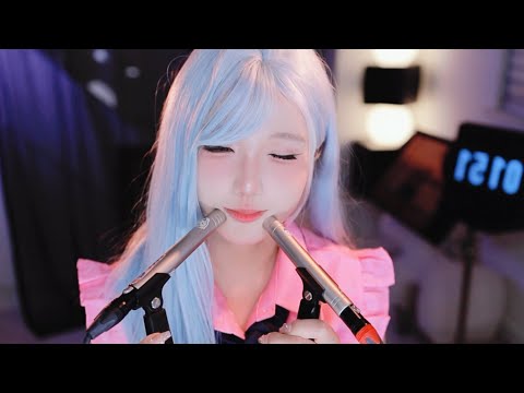 ASMR 눈썹 정리해드려요 | 위스퍼링 & 시각적 팅글 | Talking/whispering