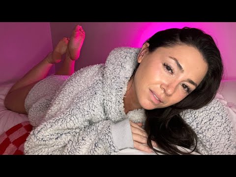 KISSES & INAUDIBLE WHISPERS | Girlfriend Attention For SLEEP | ASMR