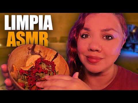 [ASMR] Te Hago una LIMPIA Para DORMIR como BEBE / Murmullo Latino / ASMR Español