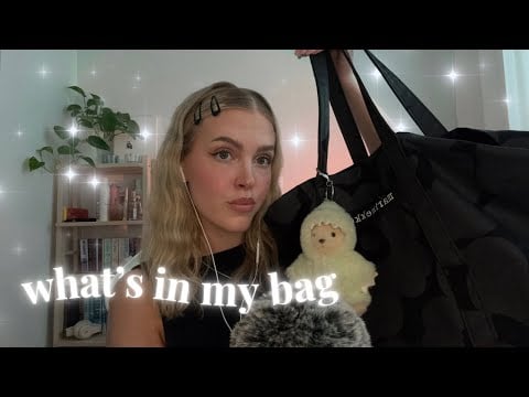 ASMR SUOMI laukun sisältö | what's in my bag