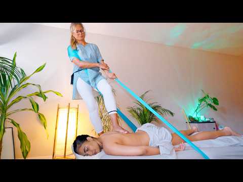 ASMR: Italy's Massage Champion Knocks Me Out | Sarga Bodywork
