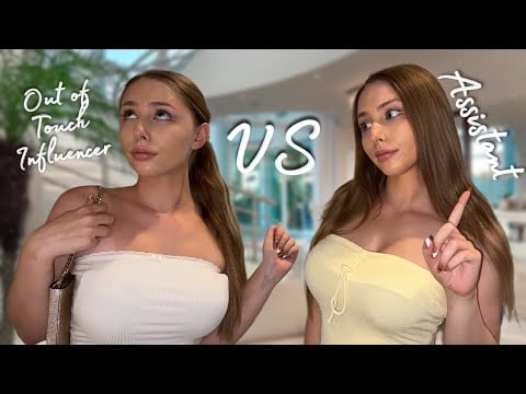 ASMR Roleplay | Out of Touch Influencer vs Personal Assistant Plan 2nd Apology Video 💻🎥🖤