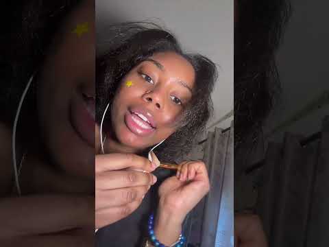Surprise at da end😊🫶🏽 #asmr #asmrsounds #asmrtracing #asmrbrushing #asmrtriggers #asmrtiktok