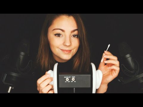 ASMR FRANCAIS ♡ MASSAGE & NETTOYAGE DES OREILLES/ INTENSE ♡