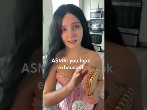 you look exhausted 🤍#asmr #girlfriendasmr #sleepasmr #comfortaudio #whisper