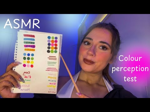 ASMR Colour Perception Test