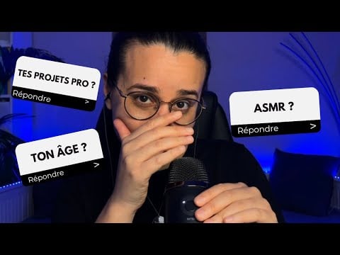 ASMR FAQ 2026 | Je réponds à vos questions ✨( Projet pro, couple, voyages etc…)