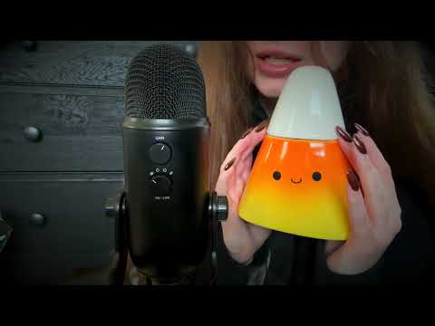 ASMR Tapping & Whisper Ramble (Happy Halloweekend edition) 🎃🧡👻