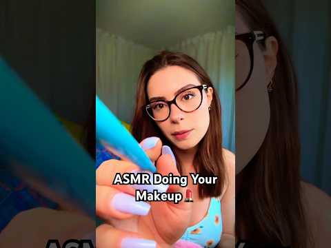 Doing Your Makeup FAST ASMR #asmr #triggersforsleep #asmrforsleep #shorts