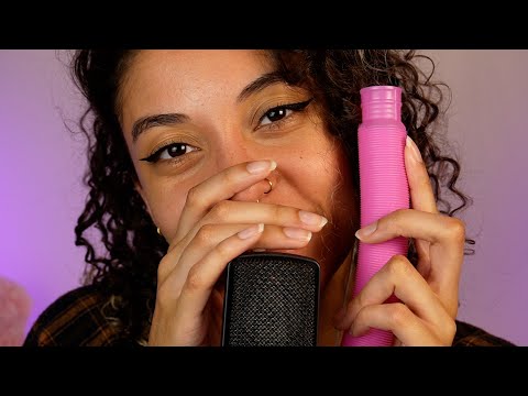 *MIC TEST* Super Sleepy ASMR | Clicky Whispers, Mouth Sounds, & More Intense Tingles