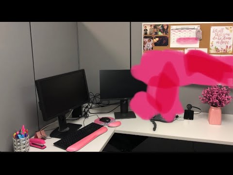 ASMR fast tapping on my desk supplies/accessories *whispered* (Part 1)