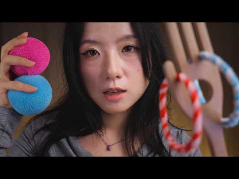 ASMR Follow My Instructions… BUT You Can Close Your Eyes Halfway Through 👀