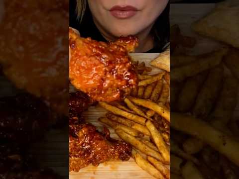 Popeyes New Wings #asmr #food #popeyes
