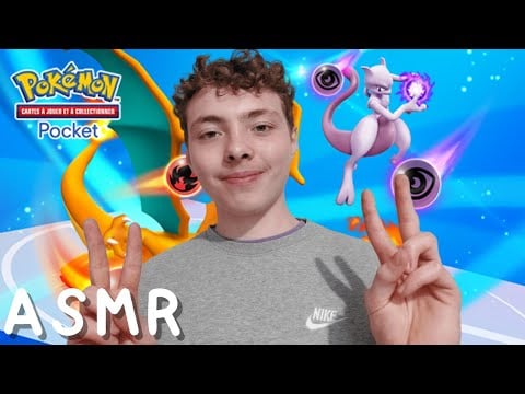 ASMR FR: On fait des combats sur Pokémon Pocket