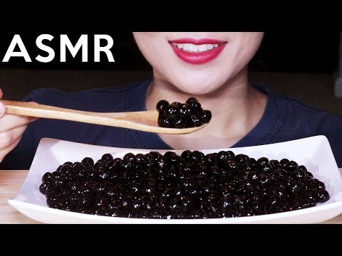 ASMR TAPIOCA PEARLS(BOBA) 타피오카펄 리얼사운드 먹방