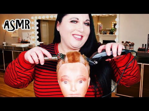 ASMR Soft Spoken Hair Salon Roleplay (Haircut, Clippers, Real Hair)
