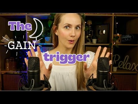 ASMR Trying A New Trigger on YOU ❤️ The Gain Trigger 🧘 Guaranteed Tingles