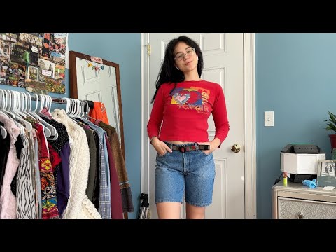 ASMR Rambling Try on Thrift Haul