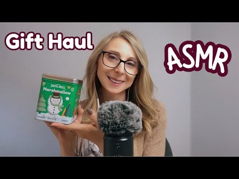 My Christmas Gifts ✨ Whispered ASMR | Jewelry, Cozy Blanket & Sweet Treats To Name A Few