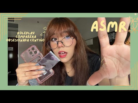 ASMR - COMPAÑEROS OBSESIONADA CONTIGO/ ROLEPLAY