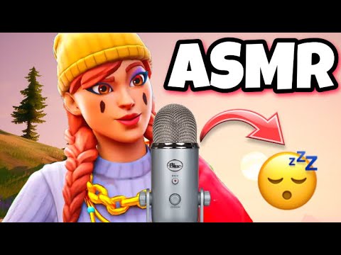 ASMR FRANÇAIS sur FORTNITE chuchotements intense avec la sensibilité du micro au maximum 😴😴
