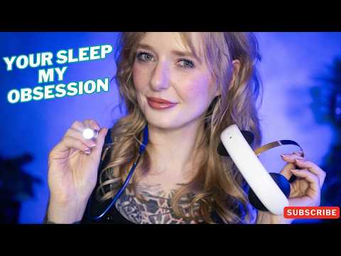 ASMR Obsessive flirty Nurse Puts You to Sleep | Yandere Sleep Clinic