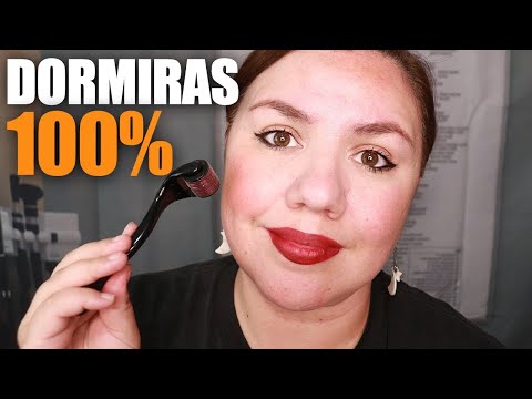 ASMR Roleplay Dermatologa Tocando tu Carita para Dormir