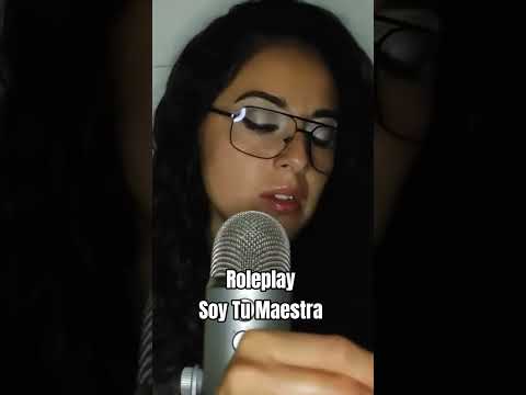 Roleplay Soy tu MAESTRA 😏 #asmr #roleplay #triggers #asmrenespañol #relaxing #relaxing #dormir