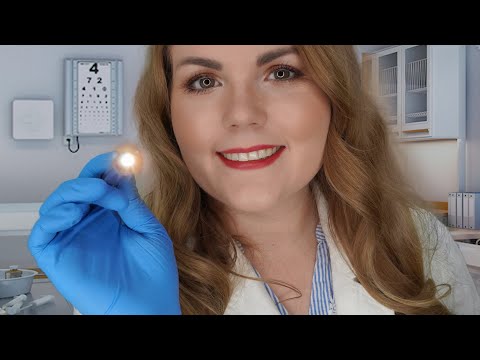 ASMR Cranial Nerve Exam - Entspannte Arzt Untersuchung (Roleplay Deutsch)