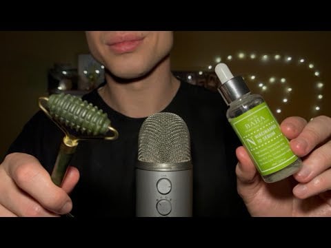 ASMR | Skincare, Face Massage & Whispering 💆‍♀️ (in My Native Language)