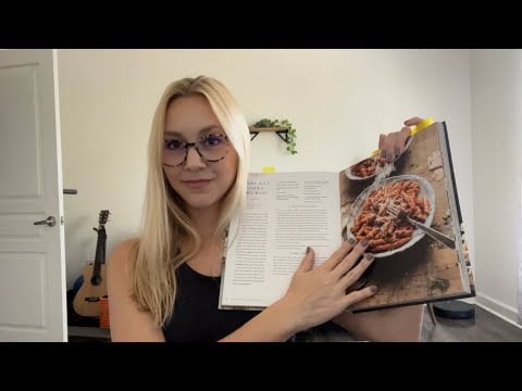 [ASMR] personalized cooking plan role play ~ personal attention, page turning, scribbles, tracing