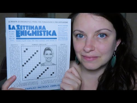 CRUCIVERBA RILASSANTE INSIEME ✏️ASMR ITA