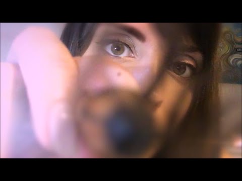 АСМР/ASMR Рисую узоры на твоем лице. Тэппинг по камере.