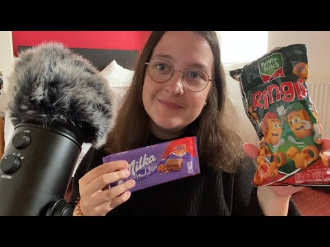 ASMR - SÜßIGKEITEN MUKBANG - german/deutsch | Jasmin ASMR