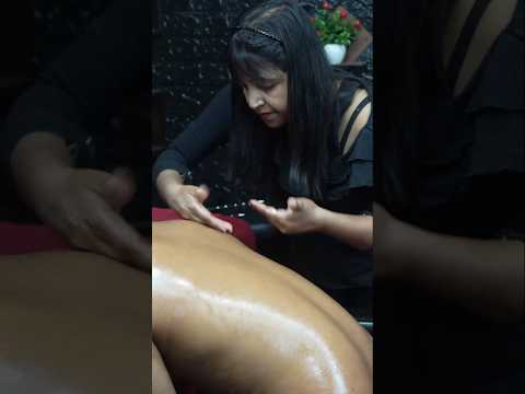 ASMR Sensation: Chaitali's Deep Pressure Head & Back Massage for Ultimate Comfort #shorts