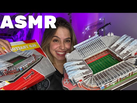 ASMR MONTANDO O ESTÁDIO DO MANCHESTER UNITED (OLD TRAFFORD)