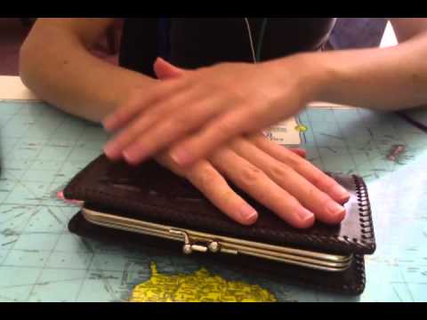 Old Leather Purse- Show and Tell