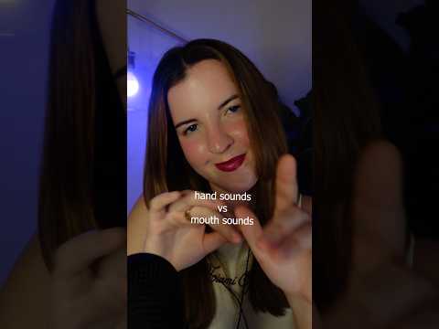 TRIGGER BATTLE!! which is the winner??? #asmr #mouthsounds #handsounds