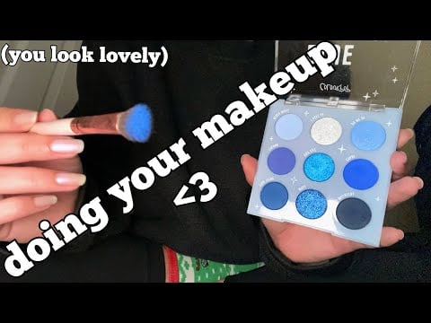 💄 putting makeup on you asmr || lofi asmr