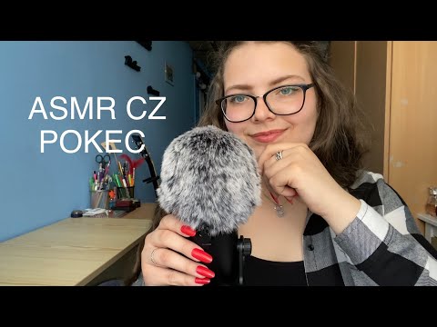 ASMR CZ Odlehčený pokec | Šeptání a tapping (Czech Ramble - Eng Sub)