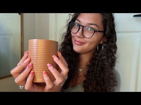 ASMR fast and aggressive tapping and scratching trigger assortment ⚡️🪩
