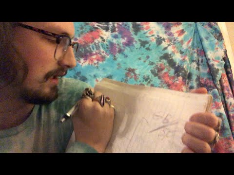 ASMR NFL Divisional Round Playoff Predictions (talking & writing asmr)