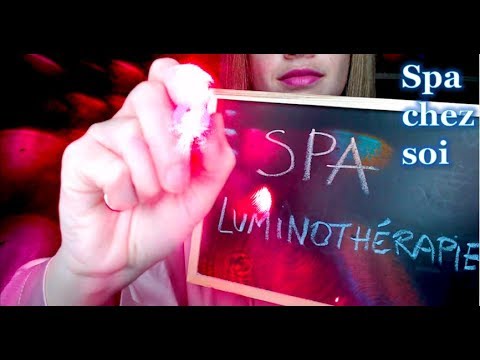 [ASMR français] Luminothérapie - Spa chez soi - light for sleep