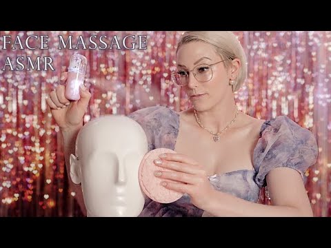 (ASMR) Cleansing Your Face For Deep Sleep 😪 Face Massage & Ear Massage [dummy head mic]