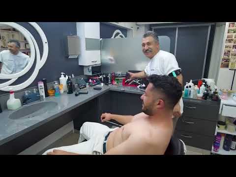 Asmr Manual Clippers and Relaxing Massage on the Turkısh Barber Chaır